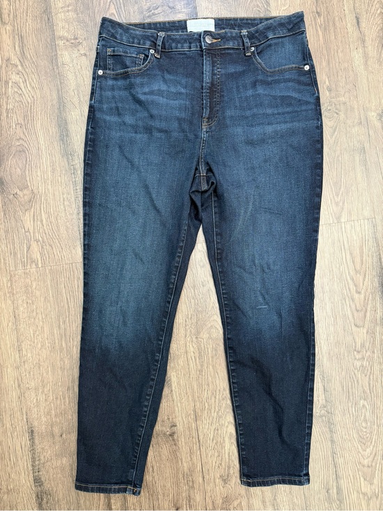 Everlane Denim - Everlane Women’s Dark Wash The Curvy High Rise Skinny Jean Size 33 Regular